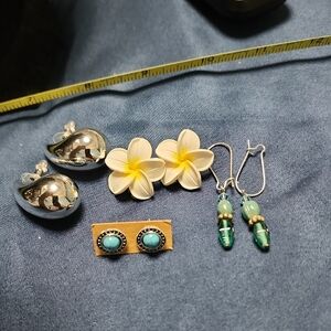 #40 Elegant Silver and Turquoise Women Jewelry Set